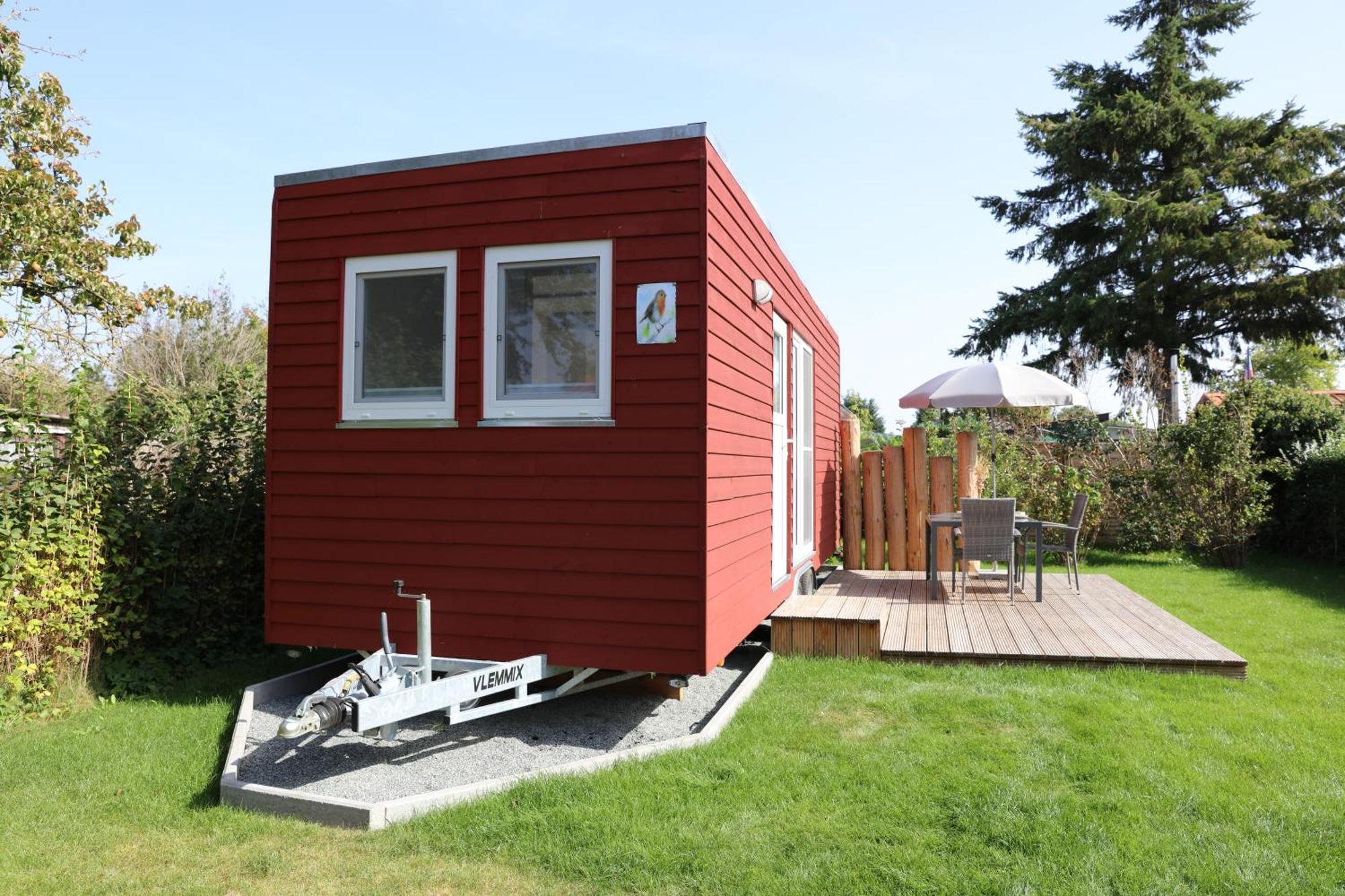 Ostsee Tiny Haus Barth Exterior foto
